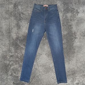 Blue Skinny Jeans - Denim
